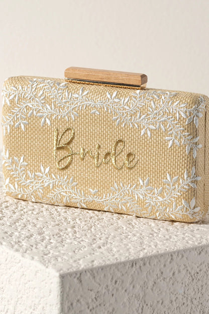 Shiraleah Fiorentina Bride Minaudiere Clutch