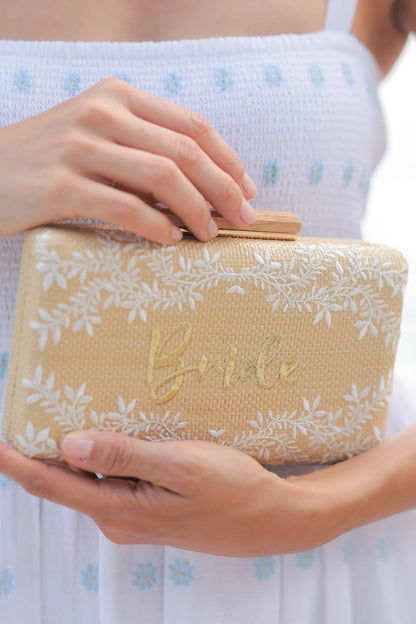 Shiraleah Fiorentina Bride Minaudiere Clutch