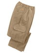 Blair Men's Haband Men's Casual Joe Stretch Waist Poplin Cargo Pants 2