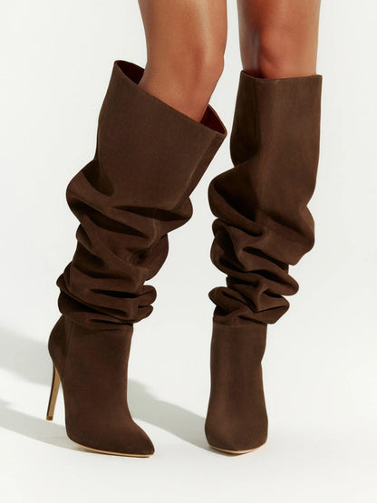 Naked Wardrobe Women's The Thigh High Boot