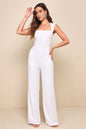 Lulus Women's Enticing Endeavors Jumpsuit