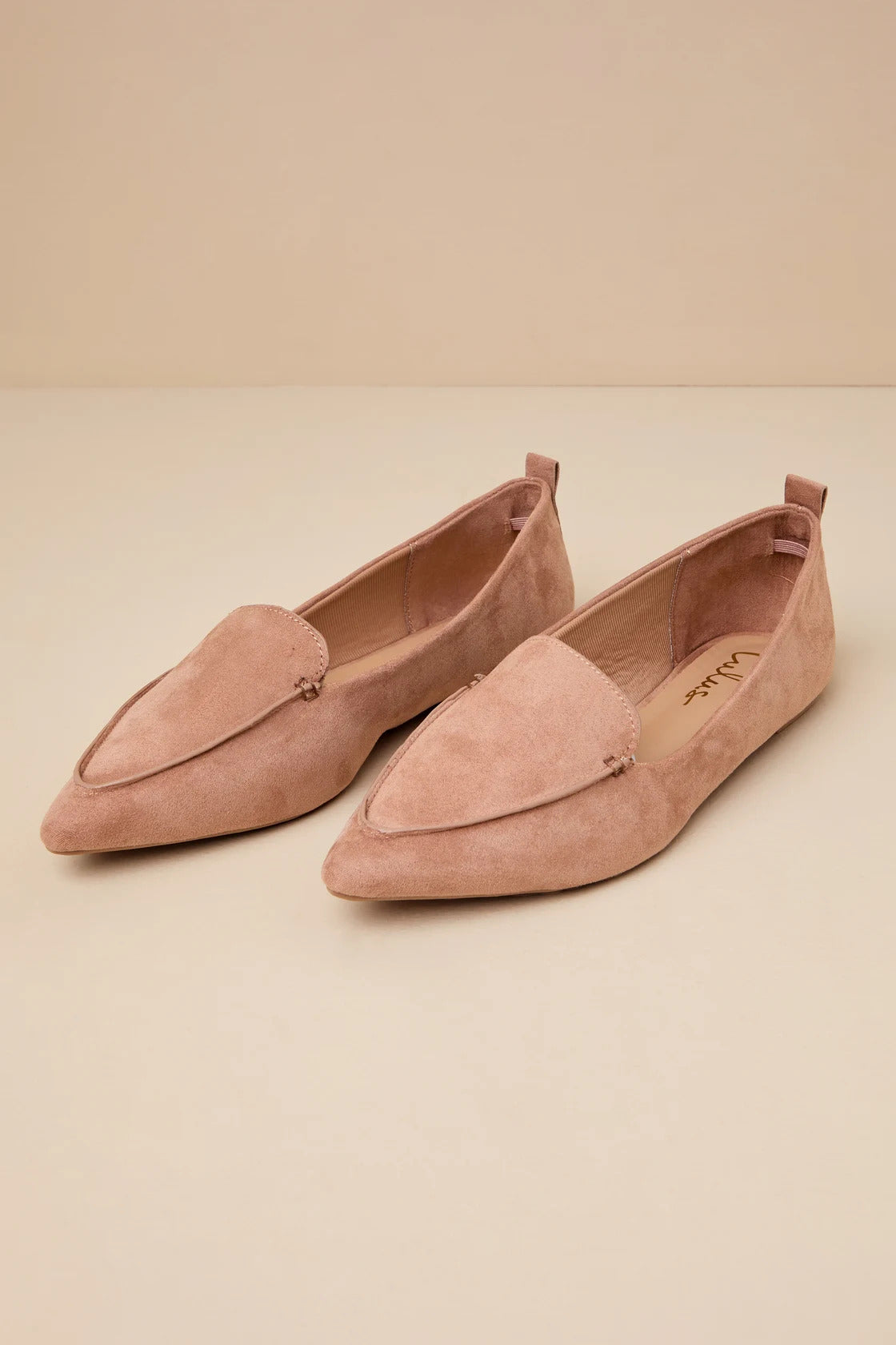 Lulus Women's Emmy Suede Pointed Loafers