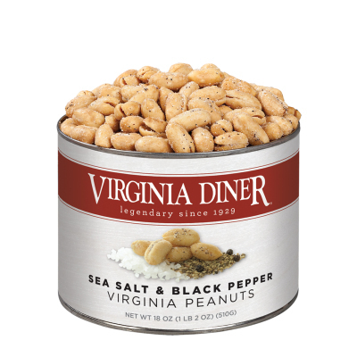 Virginia Diner Sea Salt & Pepper Peanuts