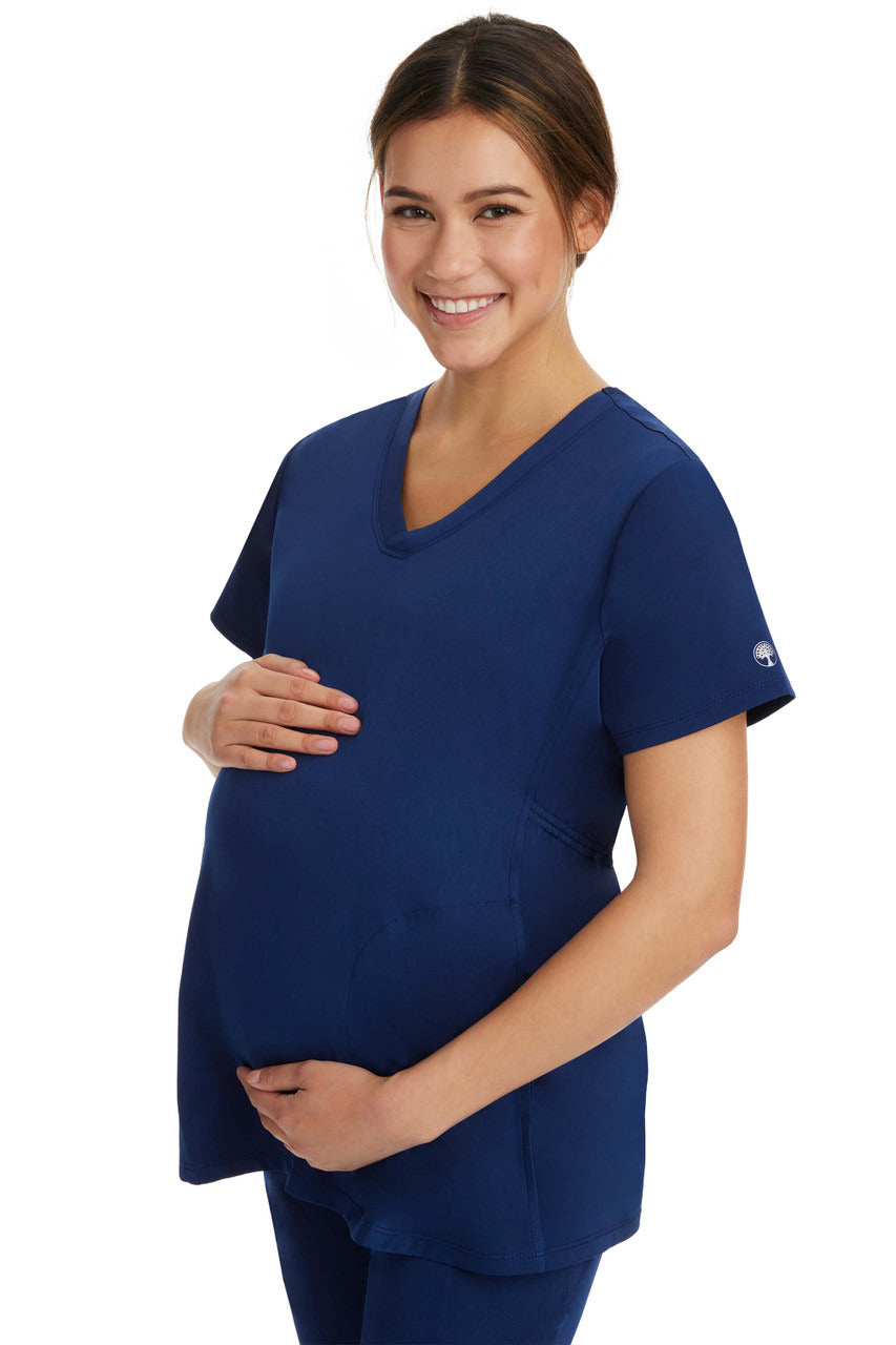 Healing Hands HH Works Maternity Mila V-Neck Top #2510 1