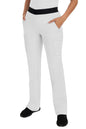 Healing Hands HH Works Women's Rachel Elastic Waist Pant #9500  White