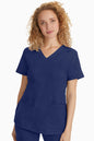 Healing Hands Purple Label Women's Jill V-Neck Top #2320 Navy