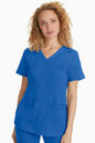 Healing Hands Purple Label Women's Jill V-Neck Top #2320  Royal