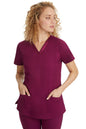 Healing Hands Purple Label Women's Jasmin V-Neck Top #2278-2