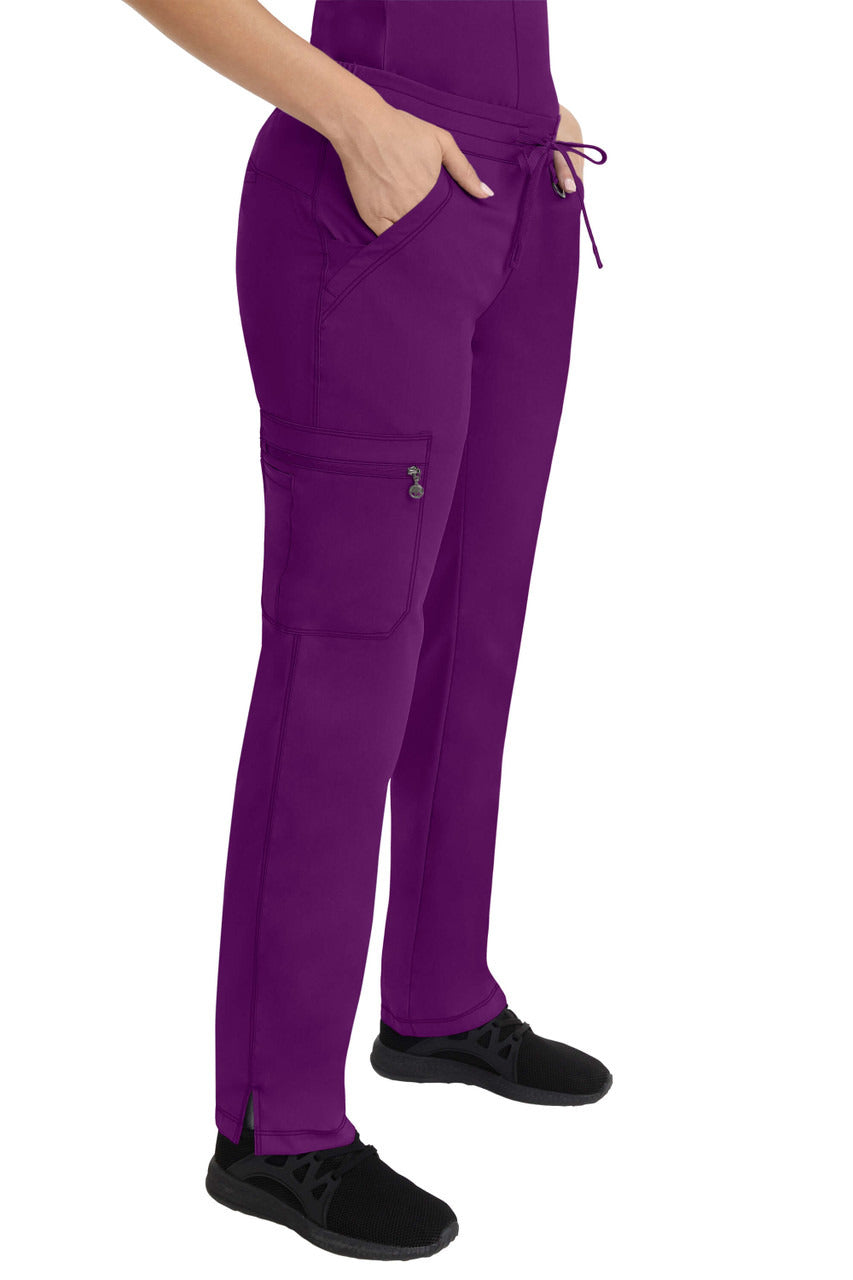 Healing Hands Purple Label Women's Tamara Drawstring Pant #9181 - Eggplant