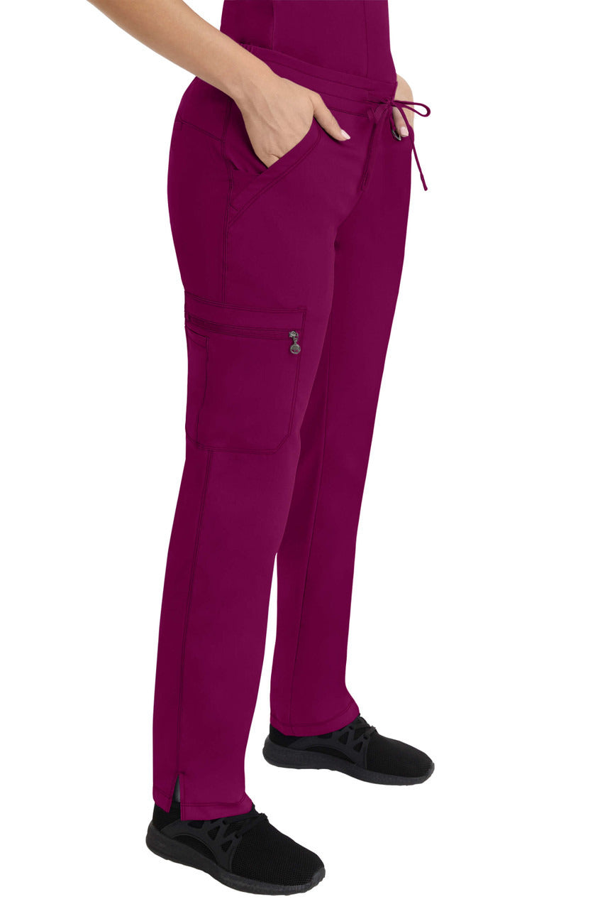 Healing Hands Purple Label Women's Tamara Drawstring Pant #9181 -  Wine