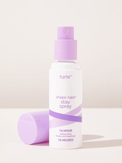 Tarte Cosmetics Travel Size Shape Tape Stay Spray Vegan Setting Spray