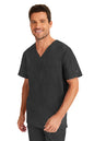 Healing Hands Purple Label Men's Justin Pocket V-Neck Top #2330-1