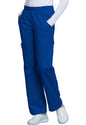 Cherokee Workwear Core Stretch Women's Mid Rise Pull-On Cargo Pant #4005-4