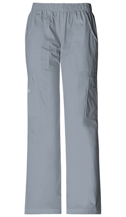 Cherokee Workwear Core Stretch Women's Mid Rise Pull-On Cargo Pant #4005-5