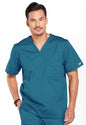 Cherokee Workwear Core Stretch Men's V-Neck Top #4743 1