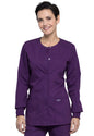 Cherokee Workwear Professionals Women's Snap Front Jacket #WW340 2