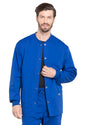 Cherokee Workwear Professionals Men's Snap Front Jacket #WW360 2