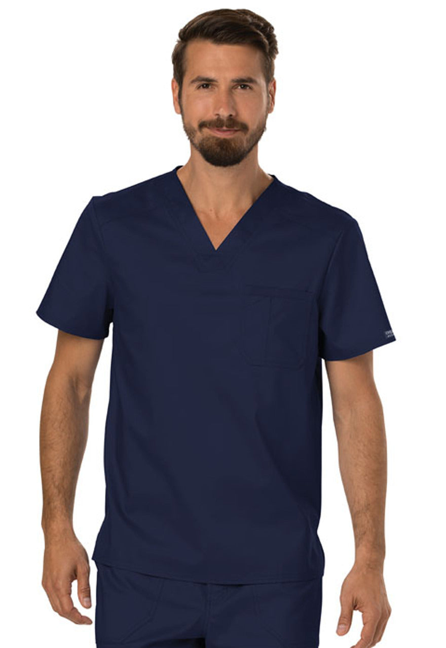 Cherokee Workwear Revolution Men's Tuckable V-Neck Top #WW690-3