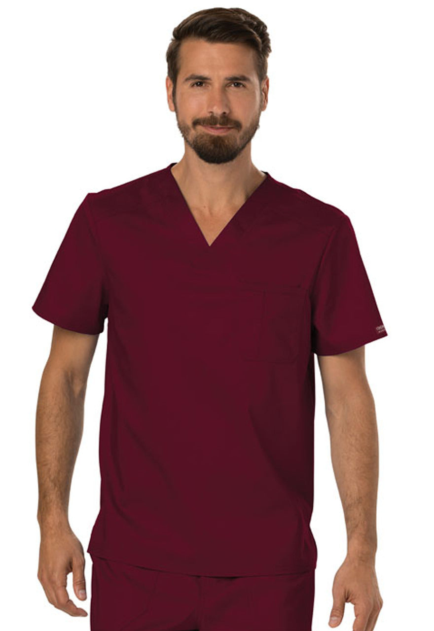 Cherokee Workwear Revolution Men's Tuckable V-Neck Top #WW690-5