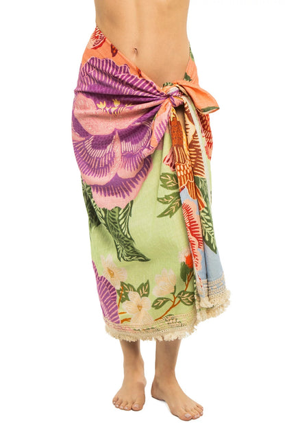 FARM Rio Women's Flower Scarves Sarong