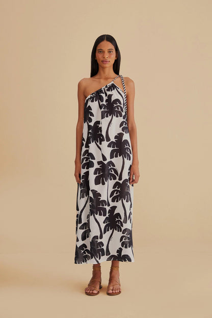 FARM Rio Women's Asymmetrical Maxi Dress