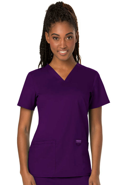 Cherokee Workwear Revolution Women's V-Neck Top #WW620 2