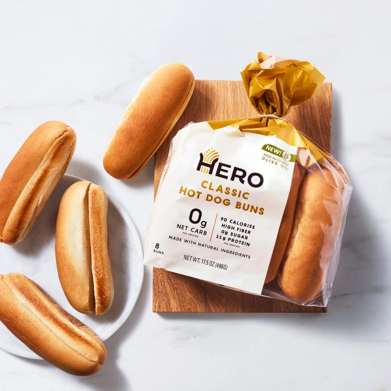 Hero Bread Hero Classic Hot Dog Buns