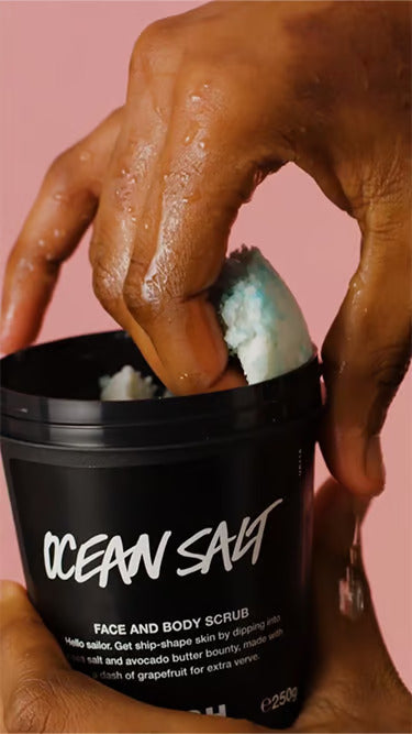 Lush Ocean Salt Face and Body Scrub