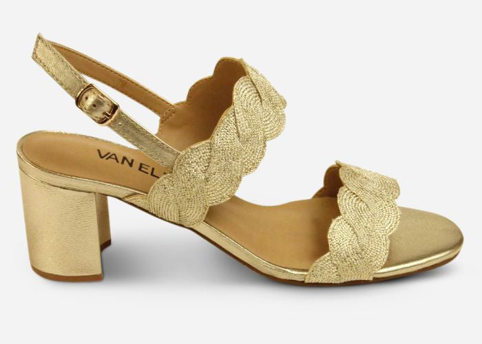 Marmi Shoes Women's Vaneli Lettie - Gold Nappa