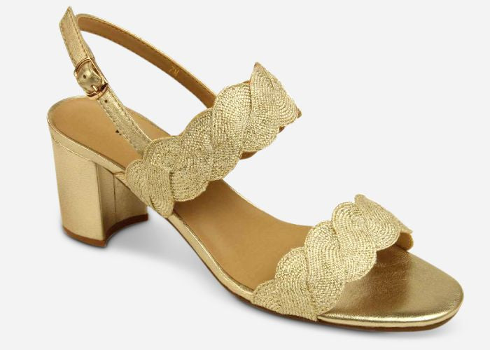 Marmi Shoes Women's Vaneli Lettie - Gold Nappa