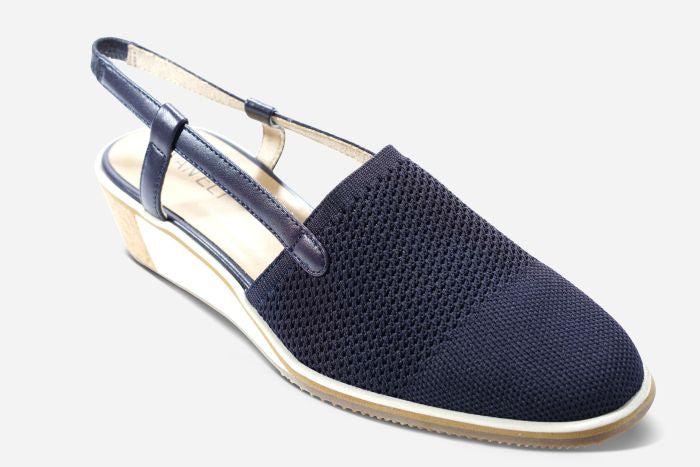 Marmi Shoes Women's Vaneli Greer - Navy Stretch Knit