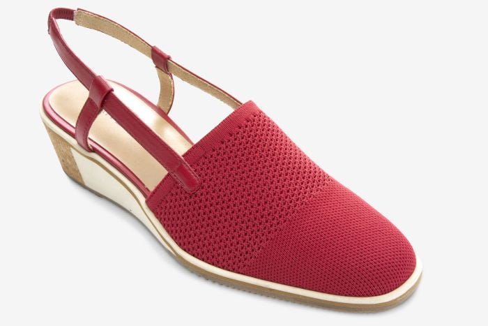 Marmi Shoes Women's Vaneli Greer - Red Stretch Knit