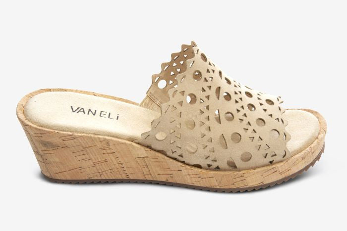 Marmi Shoes Women's Vaneli Cammie - Nude Suede