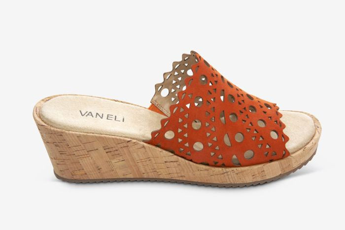 Marmi Shoes Women's Vaneli Cammie - Orange Suede