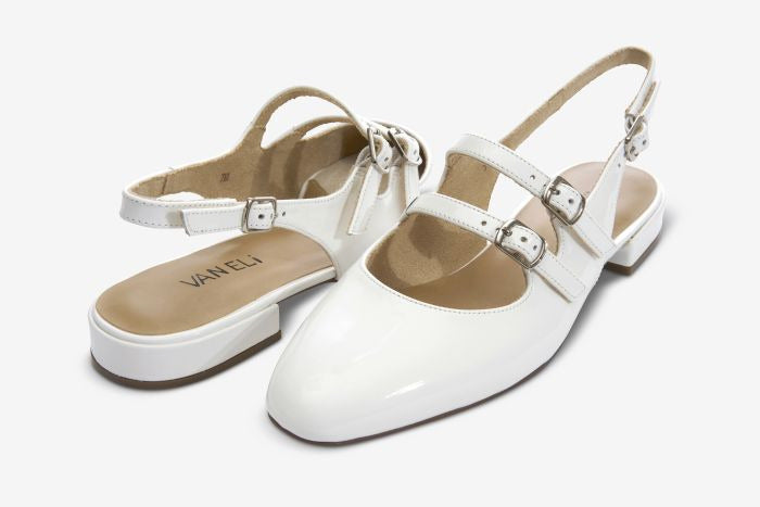 Marmi Shoes Women's Vaneli Tiptoe - White Patent