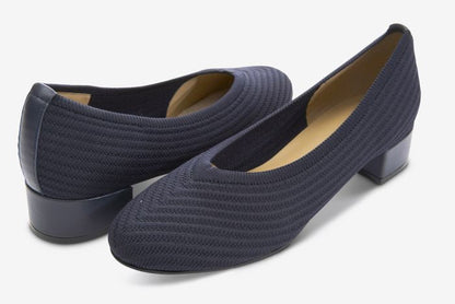 Marmi Shoes Women's Vaneli Vartan - Navy Stretch Knit