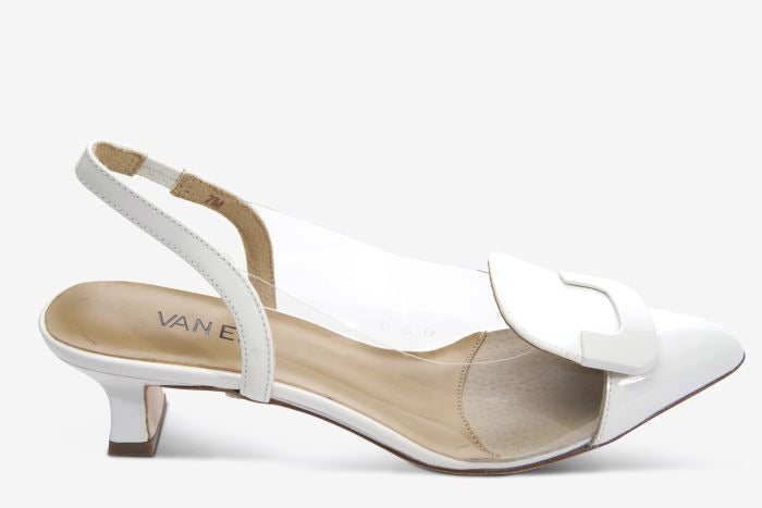 Marmi Shoes Women's Vaneli Tamira - White Patent