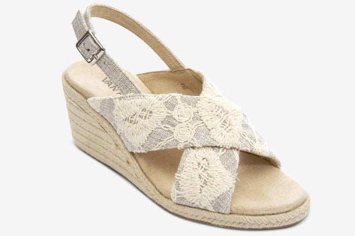 Marmi Shoes Women's Vaneli Leora - Ecru Canvas