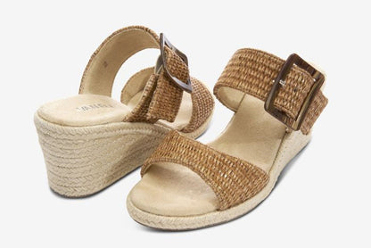 Marmi Shoes Women's Vaneli Layla - Tan Straw