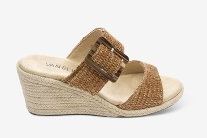 Marmi Shoes Women's Vaneli Layla - Tan Straw