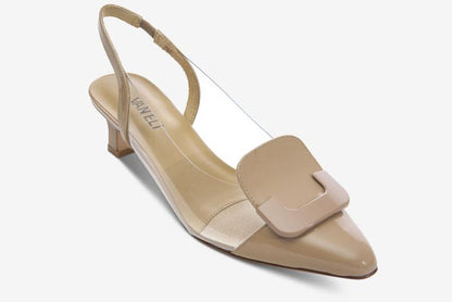 Marmi Shoes Women's Vaneli Tamira - Light Taupe Patent