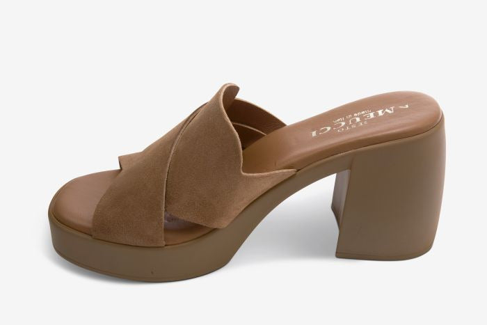 Marmi Shoes Women's Sesto Meucci Aleeza - Cuoio Suede