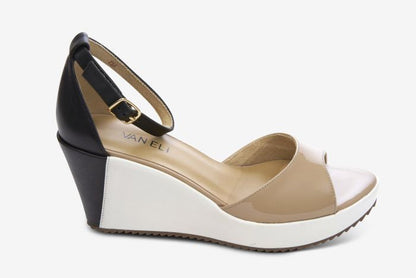 Marmi Shoes Women's Vaneli Lemy - Light Taupe Patent