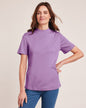 Blair Women's Essential Knit Short-Sleeve Mockneck Top 2