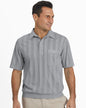 Blair Men's John Blair Short-Sleeve Tone-on-Tone Polo