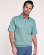 Blair Men's John Blair Short-Sleeve Tone-on-Tone Polo