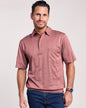 Blair Men's John Blair Short-Sleeve Tone-on-Tone Polo