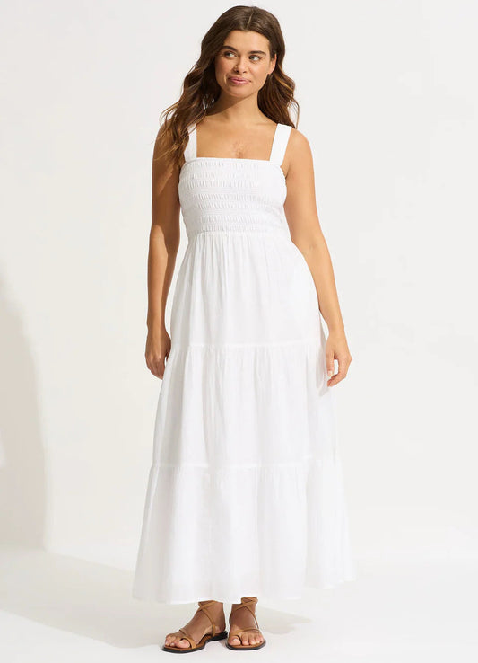 Seafolly Women's Faithful Midi - White