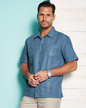 Blair Men's John Blair Short-Sleeve Guayabera Shirt