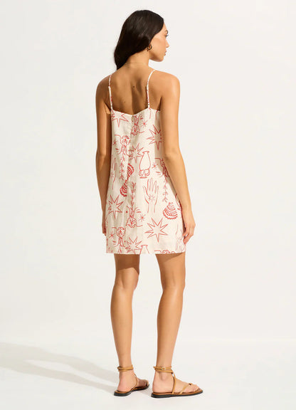 Seafolly Women's Atlantis Mini Dress - Ecru